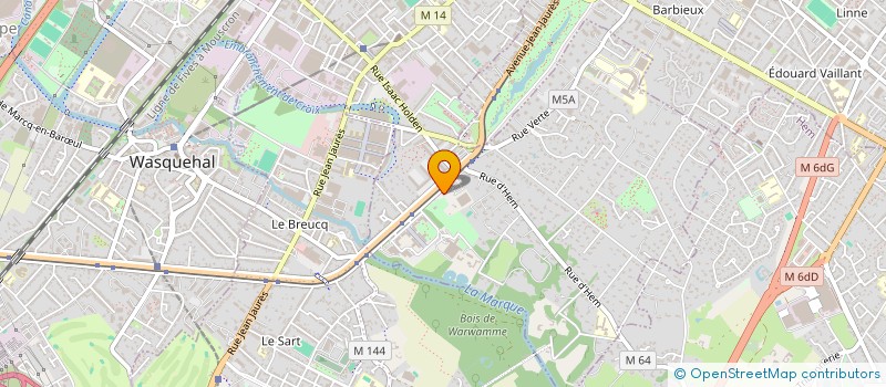 localisation de l'entreprise SCI ALTHEMA à CROIX