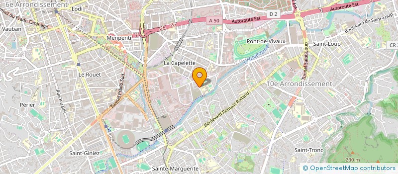 localisation de l'entreprise SCI ALTHEO à MARSEILLE