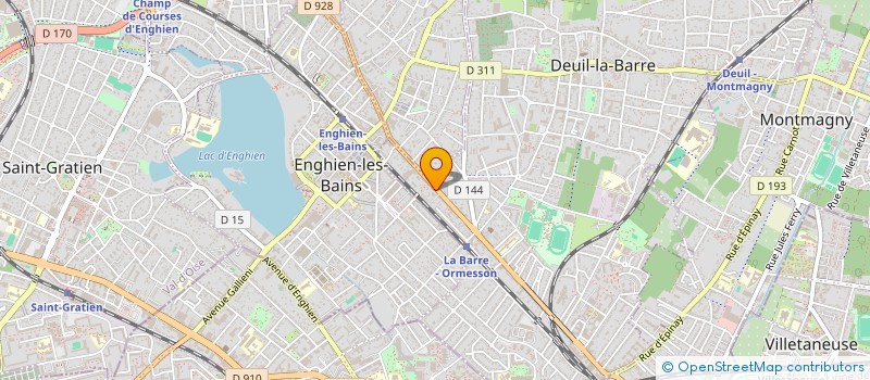 localisation de l'entreprise SCI ALTHI  DEUIL-LA-BARRE