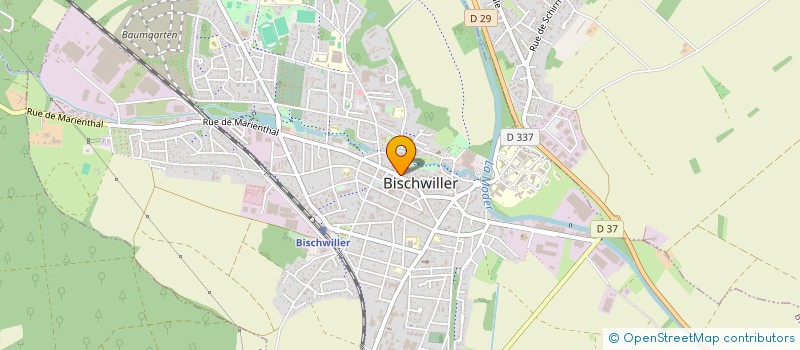 localisation de l'entreprise SCI ALTHIEU  BISCHWILLER