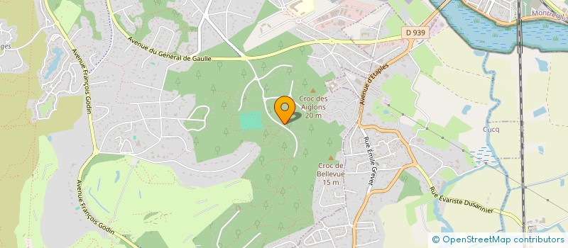 localisation de l'entreprise SCI ALTHILAU à LE TOUQUET-PARIS-PLAGE