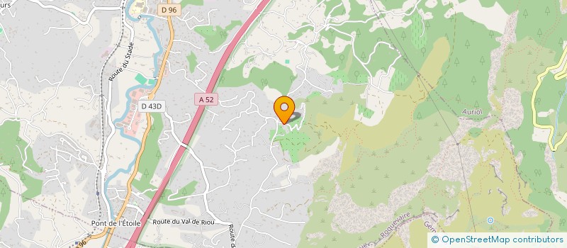 localisation de l'entreprise SCI ALTHO 2  ROQUEVAIRE