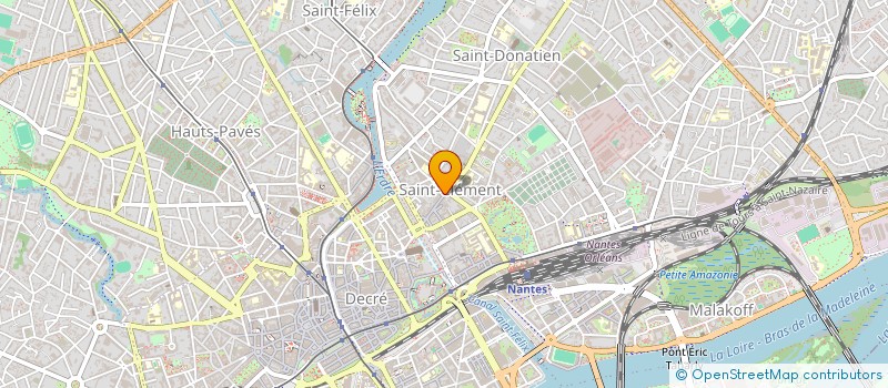 localisation de l'entreprise SCI ALTHO à NANTES