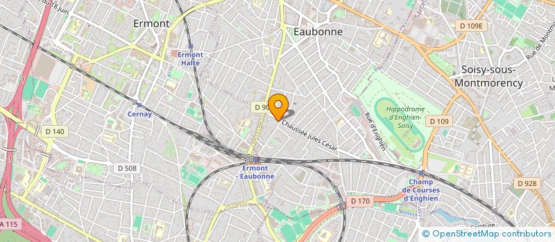 localisation de l'entreprise SCI ALTHO à EAUBONNE