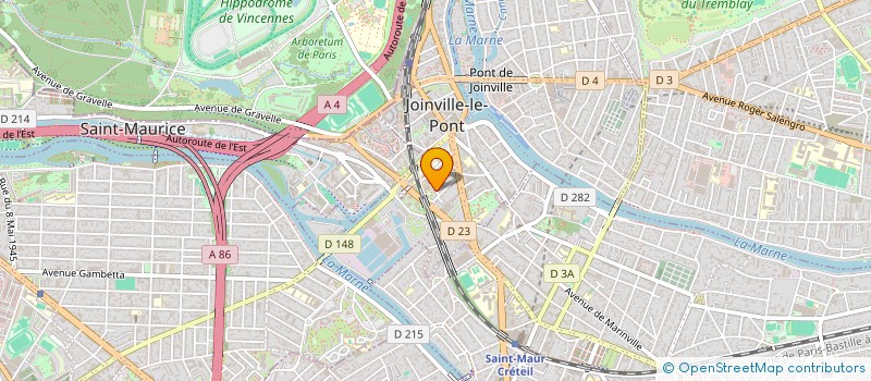 localisation de l'entreprise SCI ALTHO à JOINVILLE-LE-PONT