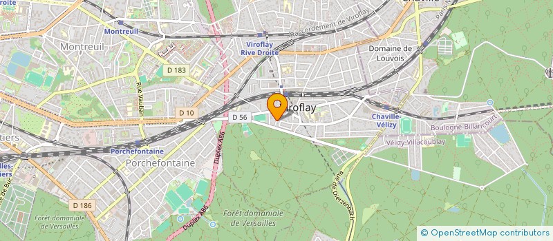 localisation de l'entreprise SCI ALTHO  VIROFLAY