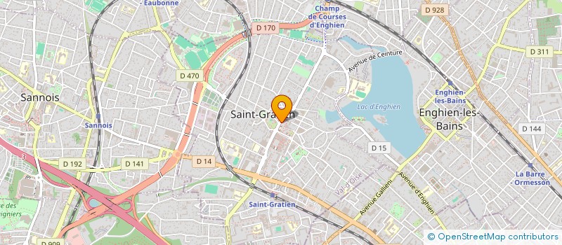 localisation de l'entreprise SCI ALTI  SAINT-GRATIEN