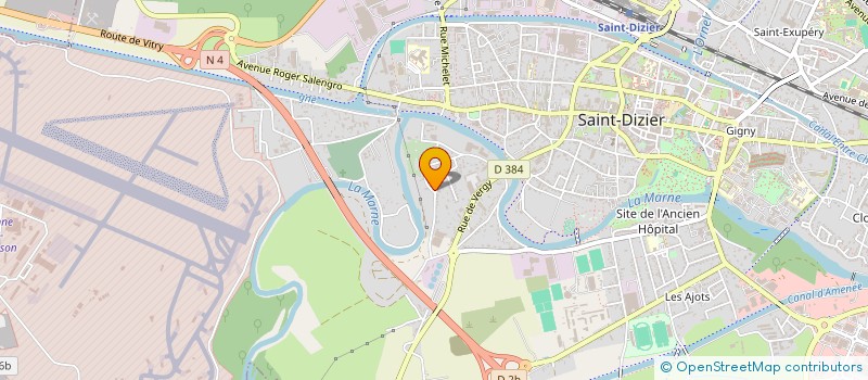 localisation de l'entreprise SCI ALTI à SAINT-DIZIER