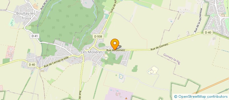 localisation de l'entreprise SCI ALTI  LES MOLIERES