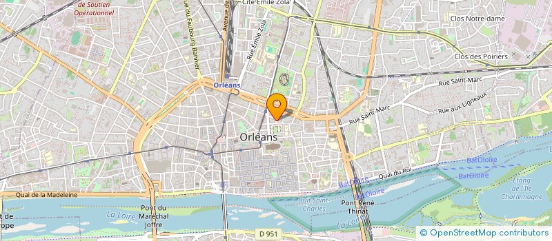 localisation de l'entreprise SCI ALTIAGAPE  ORLEANS