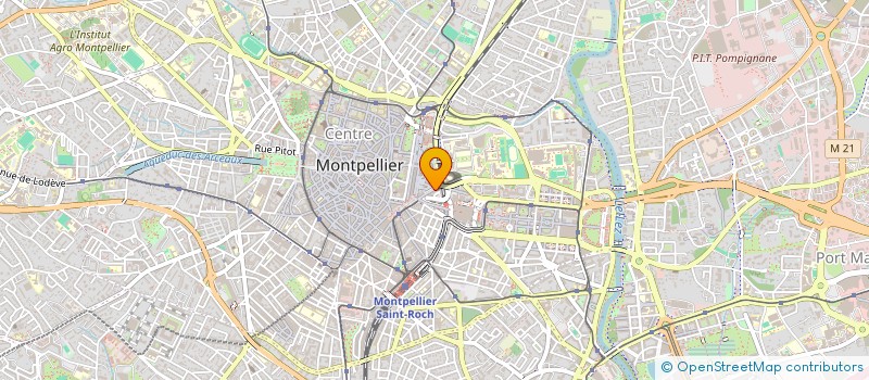 localisation de l'entreprise SCI ALTITUDE 17 à MONTPELLIER