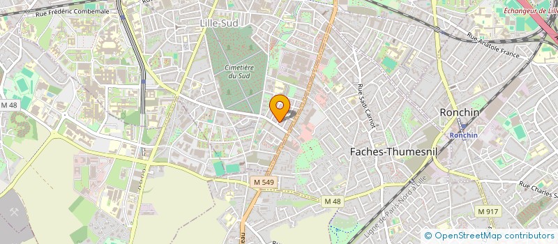 localisation de l'entreprise SCI ALTITUDE 51 à LILLE