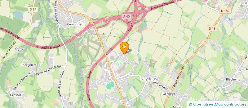 localisation de l'entreprise SCI  ALTIUS  NEYDENS