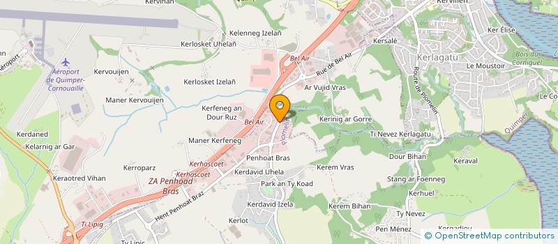 localisation de l'entreprise SCI ALTO  PLOMELIN