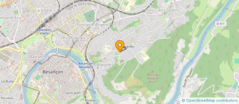 localisation de l'entreprise SCI ALTO  BESANCON