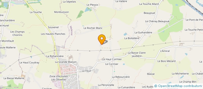 localisation de l'entreprise SCI ALTO CAMINO  MELESSE