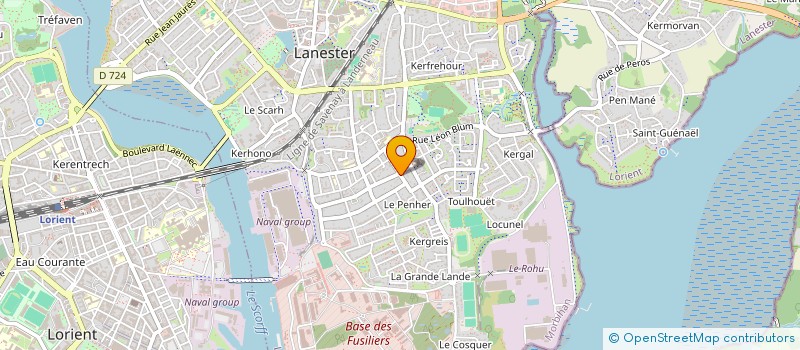 localisation de l'entreprise SCI ALTOMINE  LANESTER