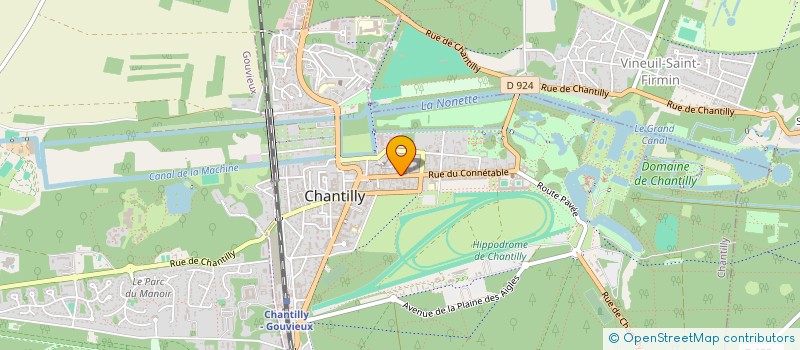 localisation de l'entreprise SCI ALTORIA  CHANTILLY