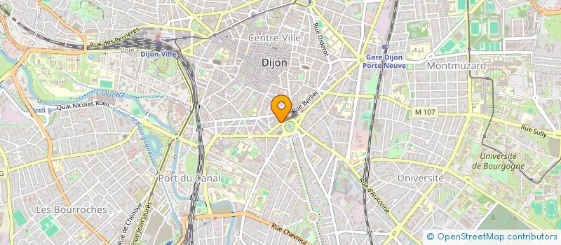 localisation de l'entreprise SCI ALTRE à DIJON