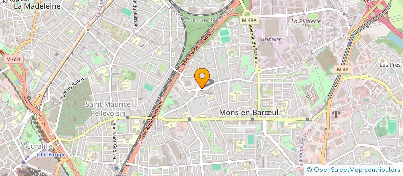 localisation de l'entreprise SCI ALTRILANDION  MONS-EN-BARUL