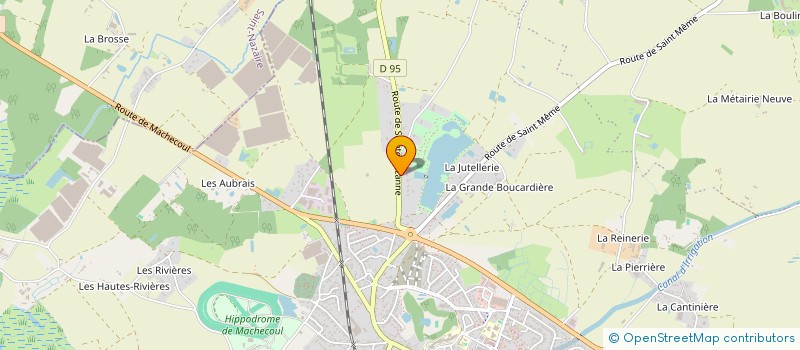 localisation de l'entreprise SCI ALTRINA  MACHECOUL-SAINT-MEME