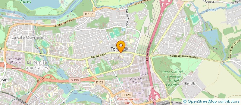 localisation de l'entreprise SCI ALTURA  TORCY