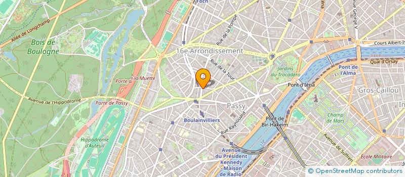 localisation de l'entreprise SCI ALU  PARIS