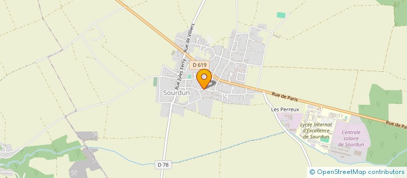 localisation de l'entreprise SCI ALUGUI  SOURDUN