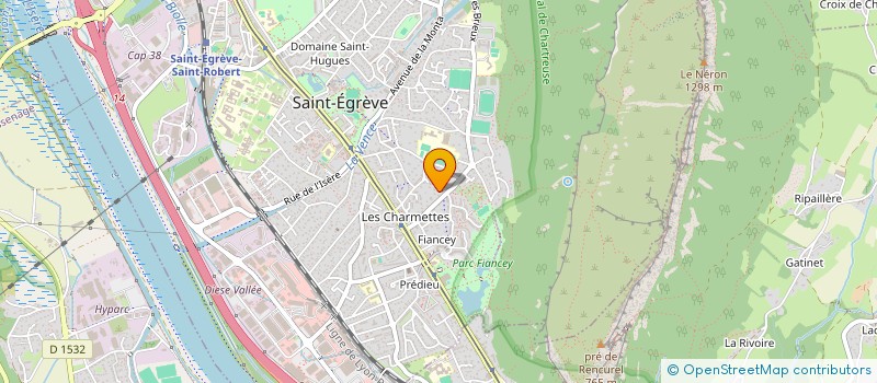 localisation de l'entreprise SCI ALULI  SAINT-EGREVE