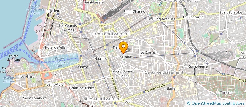 localisation de l'entreprise SCI ALUMNI à MARSEILLE