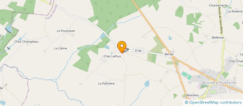 localisation de l'entreprise SCI ALUNA  VAL-D'OIRE-ET-GARTEMPE