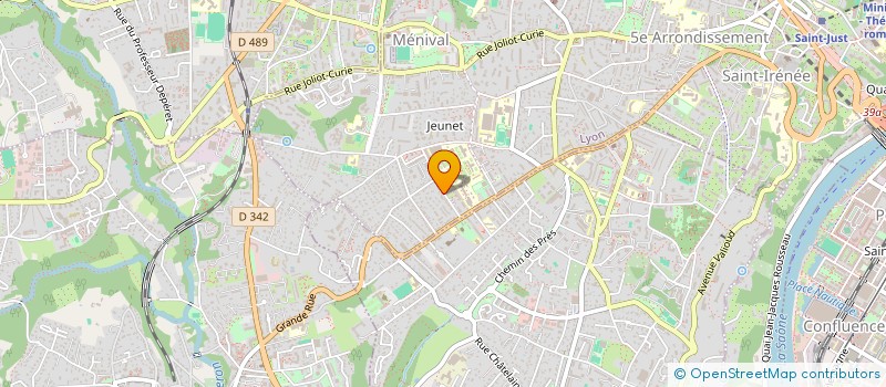 localisation de l'entreprise SCI ALV  LYON