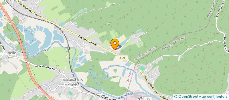 localisation de l'entreprise SCI ALVALADE  BERTRICHAMPS