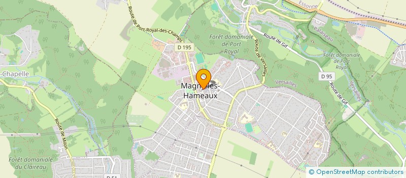 localisation de l'entreprise SCI ALVAPIA  MAGNY-LES-HAMEAUX