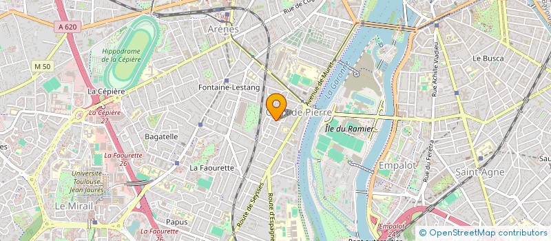localisation de l'entreprise SCI ALVATO à TOULOUSE