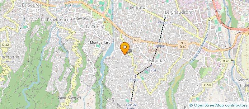 localisation de l'entreprise SCI ALVE à SAINT-DENIS