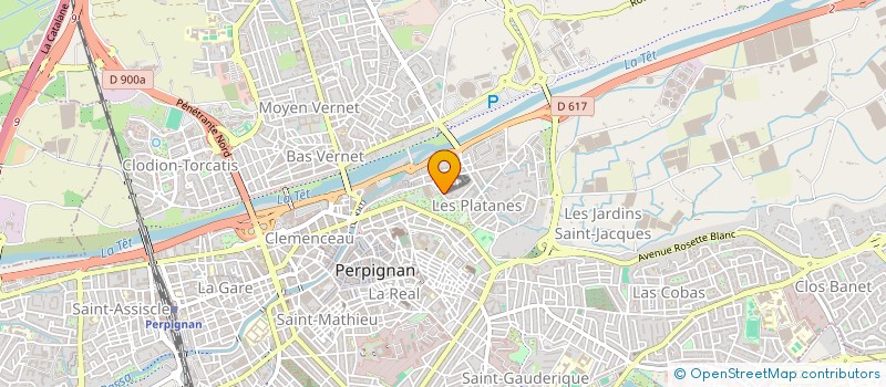 localisation de l'entreprise SCI ALVERCAN  PERPIGNAN