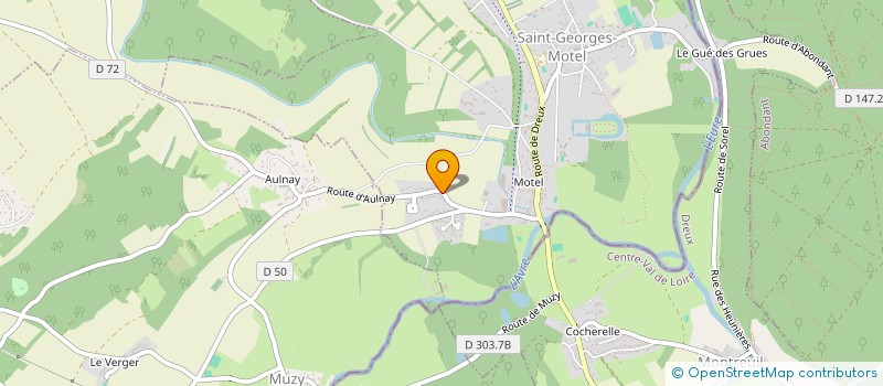 localisation de l'entreprise SCI ALVES  SAINT-GEORGES-MOTEL