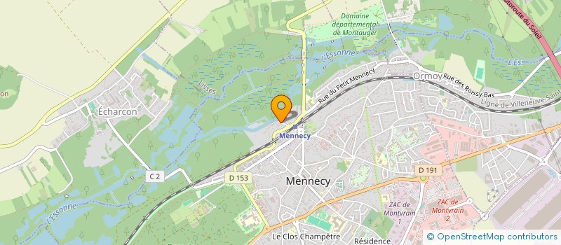 localisation de l'entreprise SCI ALVES à FONTENAY-LE-VICOMTE