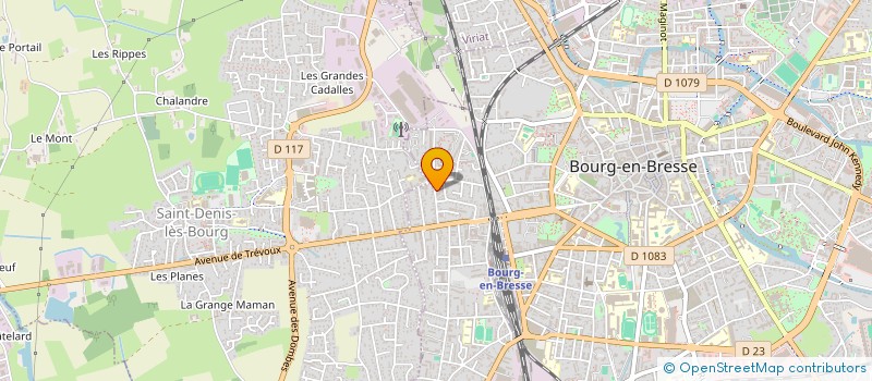 localisation de l'entreprise SCI ALVES JORGE à BOURG-EN-BRESSE