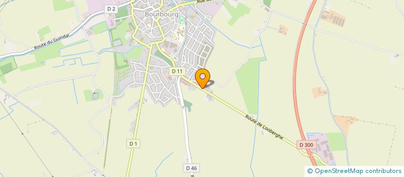 localisation de l'entreprise SCI ALVI  BOURBOURG