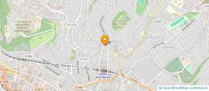 localisation de l'entreprise SCI ALVIC à ROUEN