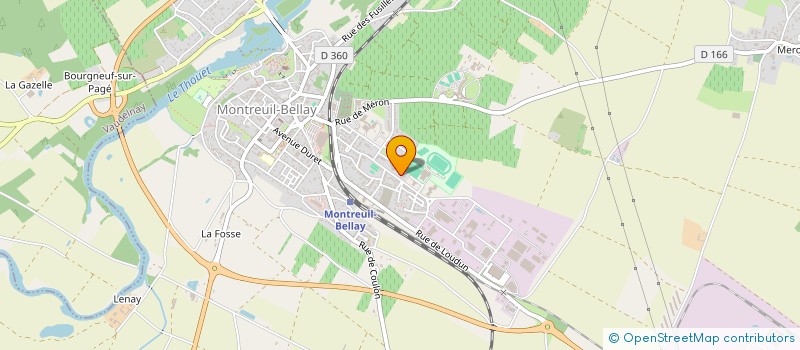 localisation de l'entreprise SCI ALVICA  LE PUY-NOTRE-DAME