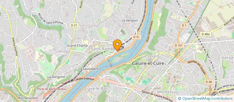 localisation de l'entreprise SCI ALVILU  LYON