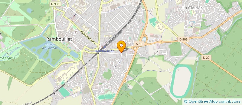 localisation de l'entreprise SCI ALVLAM  RAMBOUILLET