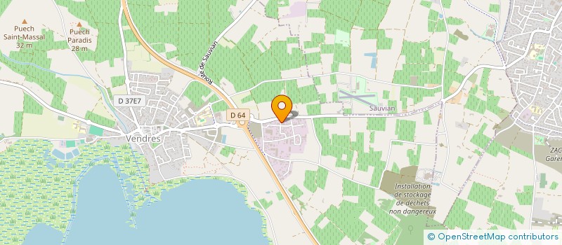 localisation de l'entreprise SCI ALWI  VENDRES