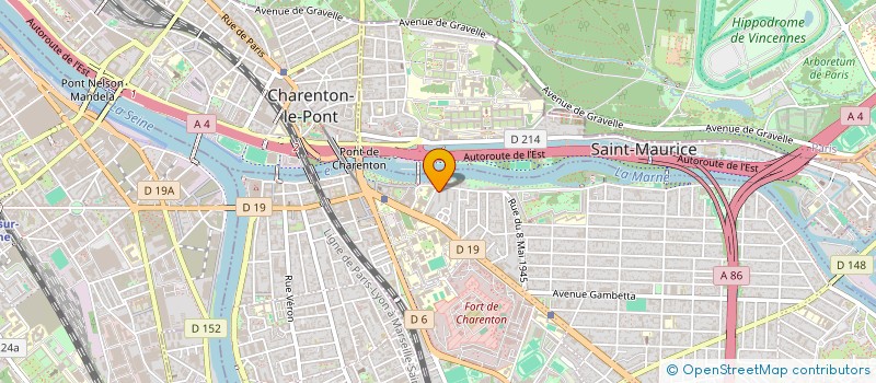 localisation de l'entreprise SCI ALXII à MAISONS-ALFORT