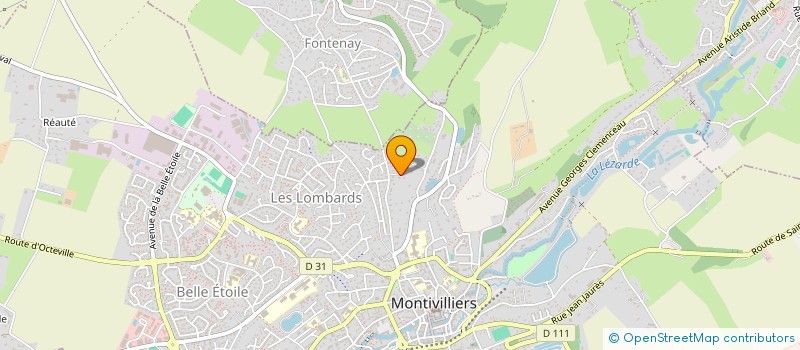 localisation de l'entreprise SCI ALY-SOL  MONTIVILLIERS