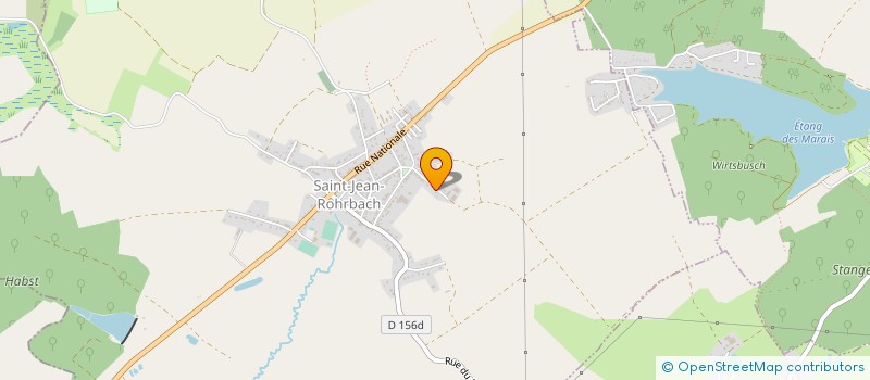 localisation de l'entreprise SCI ALYA  SAINT-JEAN-ROHRBACH