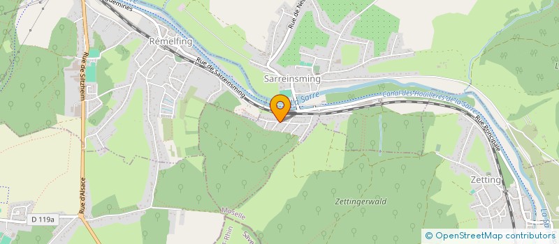 localisation de l'entreprise SCI ALYCE  FRAUENBERG